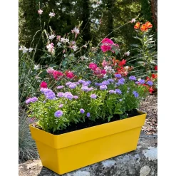 CHAPELU FRÈRES - Jardinière CocoriPot coloris Pollen - L.50cm