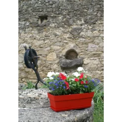 CHAPELU FRÈRES - Jardinière CocoriPot, coloris rubis - 50cm