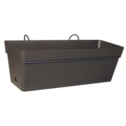 CHAPELU FRÈRES - Kit jardinière CocoriPot Jade 50cm + Plateau clipsé + Support Ardoise
