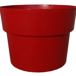 CHAPELU FRÈRES - Pot rond CocoriPot, coloris rubis - D.43xH.33,5cm