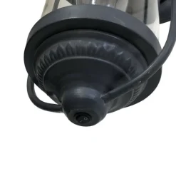 CHEMIN DE CAMPAGNE - Lampe extérieur jardin applique murale industriel métal gris 47cm