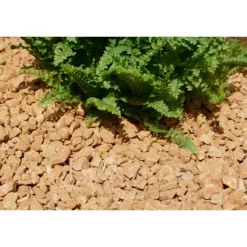 CLASSGARDEN - Gravier jaune saumon 10-15 pack de 5 m² - 10 sacs - 200 kg