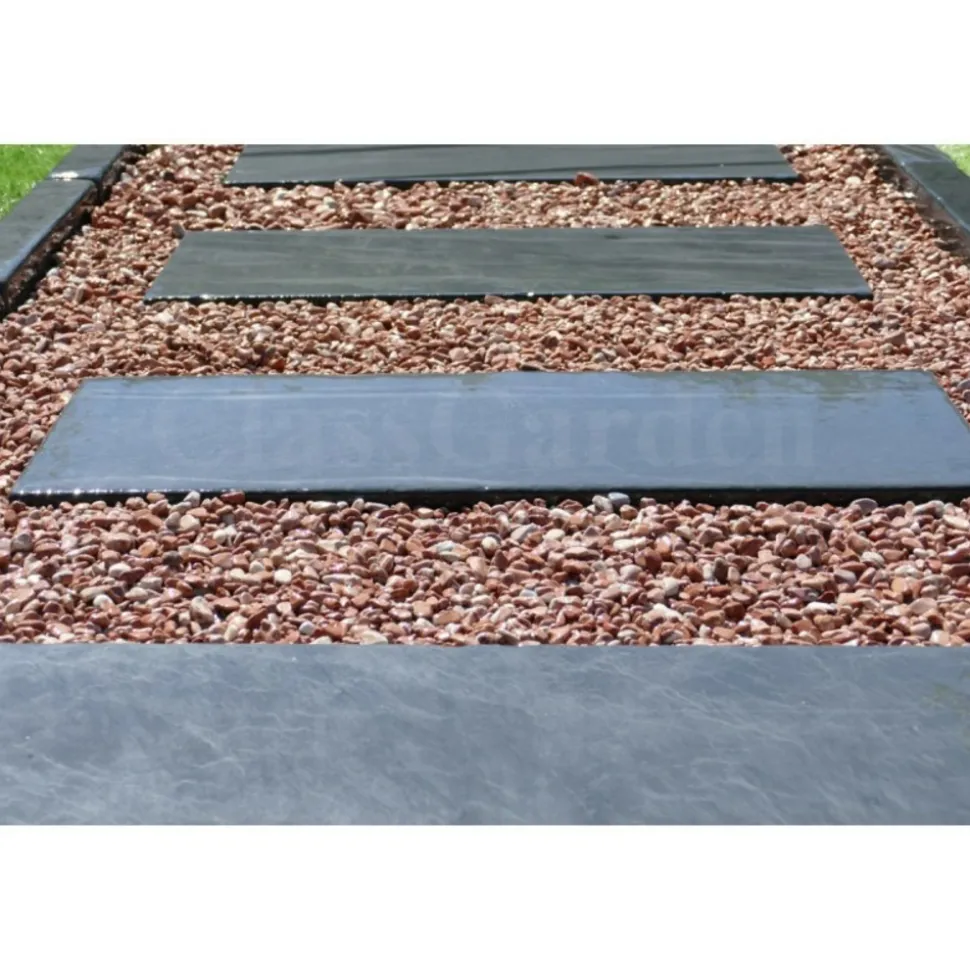 CLASSGARDEN - Pas japonais patiné 100x30 - pack de 12 pièces
