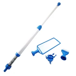 COCOONING WATER - Aspirateur manuel pour spa avec épuisette et brosse de nettoyage