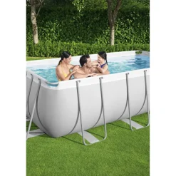 CONCEPT USINE - Piscine tubulaire rectangulaire 4,04 x 2,01 x 1 m hawi