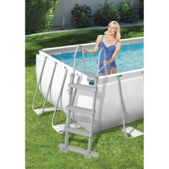 CONCEPT USINE - Piscine tubulaire rectangulaire 4,04 x 2,01 x 1 m hawi