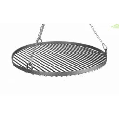 COOK - Barbecue grille de cuisson suspendu en acier 60 cm sur trépied 180 cm