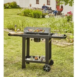 COOK IN GARDEN - Cook'in garden barbecue à charbon 60x38cm - ch042t