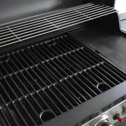 COOK IN GARDEN - Cook'in garden barbecue à gaz sur pieds 4 feux 14.5kw - am064sbi