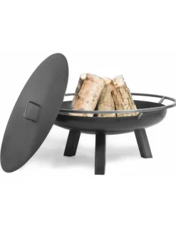 COOK KING - Brasero de jardin porto en acier-braséro seul-ø 80cm--