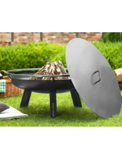 COOK KING - Brasero de jardin porto en acier-braséro seul-ø 80cm--