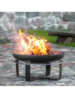 COOK KING - Brasero de jardin viking en acier-braséro seul-ø 60cm--