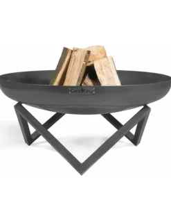 COOK KING - Brasero de jardin santiago en acier-braséro seul-ø 70cm-60 --