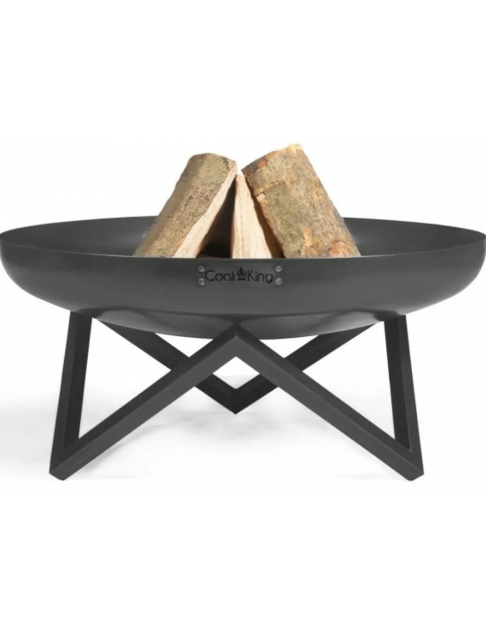 COOK KING - Brasero de jardin santiago en acier-braséro seul-ø 70cm-60 --