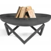 COOK KING - Brasero de jardin santiago en acier-braséro seul-ø 60cm-60 --
