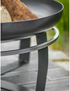COOK KING - Brasero de jardin viking en acier-braséro seul-ø 80cm--