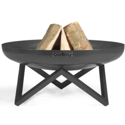COOK KING - Brasero de jardin santiago en acier-braséro seul-ø 80cm-60 --