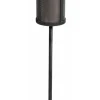 COOK KING - Lanterne à bougies de jardin bruno en acier noir 105cm