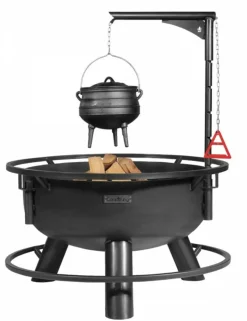 COOK KING - Support chaudron et wok pour braséro solafa et bandito