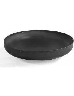 COOK KING - Wok rond à suspendre sur trépied-noir-noir--ø 70 cm-