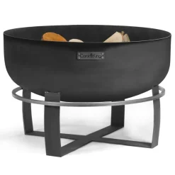 COOKKING - Braséro de jardin xxl viking en acier de 80cm de diamètre avec finition de haute