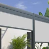 COULEURS DU MONDE - Store brise-vue frontal 3m pour pergola bioclimatique