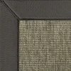 DÉCOWEB - Tapis intérieur / extérieur nusa - écorce - ganse anthracite - 140 x 200 cm