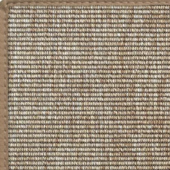 DÉCOWEB - Tapis intérieur / extérieur nusa - beige - galon beige foncé - 80 x 150 cm