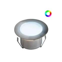 DECKLINEA - 10 spots led à encastrer - rgb - telecommande + transformateur 30w - sofia - plug & play - dimmable