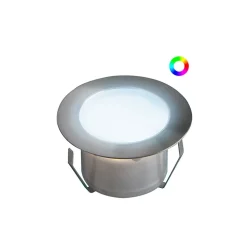 DECKLINEA - 10 spots led à encastrer - rgb - telecommande + transformateur 30w - siros - plug & play - dimmable