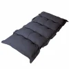 DECO ARTS - Coussin capitonné confort intérieur extérieur 120x60cm - gris carbone