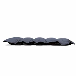 DECO ARTS - Coussin capitonné confort intérieur extérieur 120x60cm - gris carbone