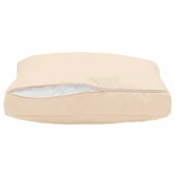 DECO ARTS - Coussins pour salon de jardin déhoussable 100x50cm beige