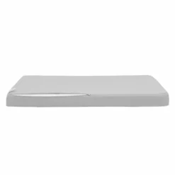 DECO ARTS - Coussins pour salon de jardin déhoussable 120x60cm gris galet