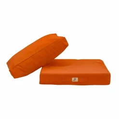 DECO ARTS - Coussins pour salon de jardin déhoussable 60x70cm orange