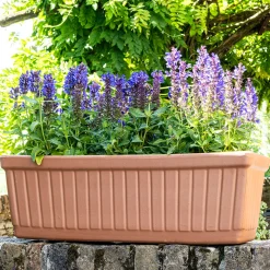 DEROMA - Balconnière Vénézia Cotto L.53xl.20 x H.17 cm