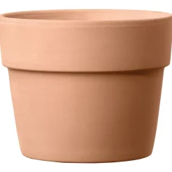 DEROMA - Pot Vaso Perfetto White en terre cuite - H.19,7 x D.24 m