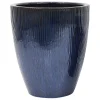 DEROMA - Vase Haut Waterfall en terre cuite émaillée - D.41,5xH.47cm