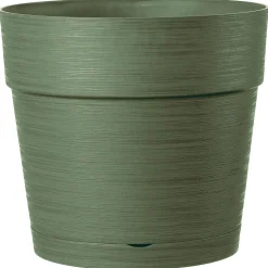DEROMA - Vase Intérieur Extérieur Réserve d'eau Save R Lichen D.20 x H.18 cm