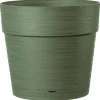 DEROMA - Vase Intérieur Extérieur Réserve d'eau Save R Lichen D.38xH.34,3 cm
