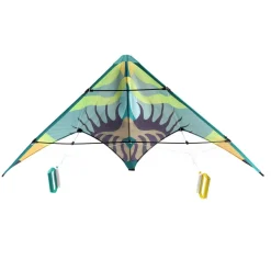 DJECO - Cerf volant Green Wave, jouet pour enfant - 120X60cm