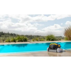 DOLPHIN - Dolphin robot electrique de piscine fond, parois et ligne d'eau avec chariot - e50i