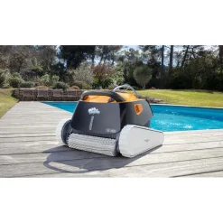 DOLPHIN - Dolphin robot electrique de piscine fond, parois et ligne d'eau avec chariot - e40i