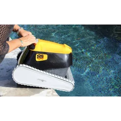 DOLPHIN - Dolphin robot electrique de piscine fond, parois et ligne d'eau avec chariot - e40i