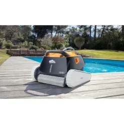 DOLPHIN - Dolphin robot electrique de piscine fond, parois et ligne d'eau avec chariot - e35