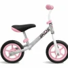 Draisienne velo grise et rose - skids control