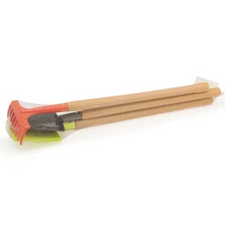ECOIFFIER - Filet de 3 outils de jardin en plastique, jouets pour enfant - 70cm