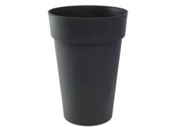 EDA - Pot de fleur rond toscane ø 46 x h.65 cm - anthracite