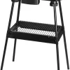 EDM - Edp 07643 barbecue électrique sur pied 2000 w, noir