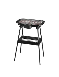 EDM - Edp 07643 barbecue électrique sur pied 2000 w, noir